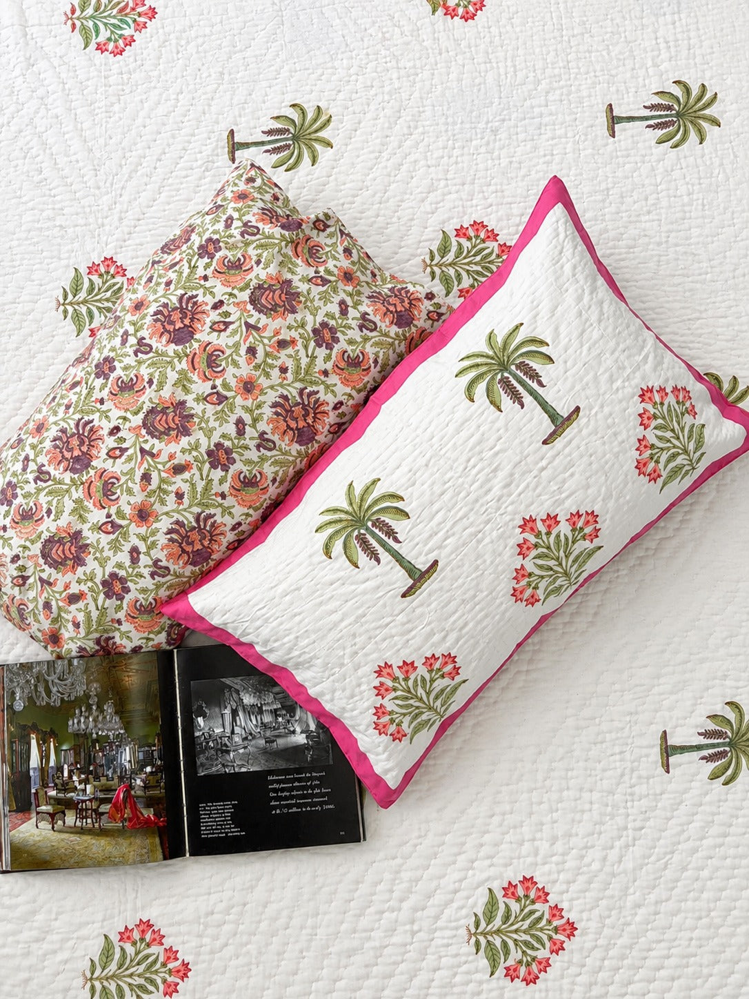 Gulabi palm Quilt