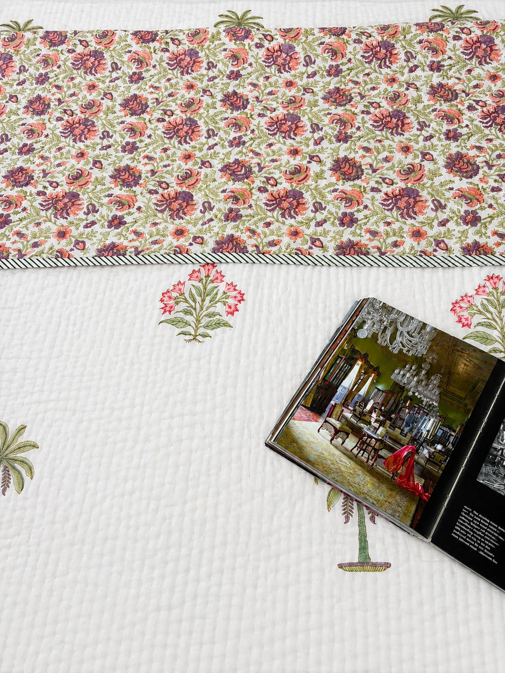 Gulabi palm Quilt