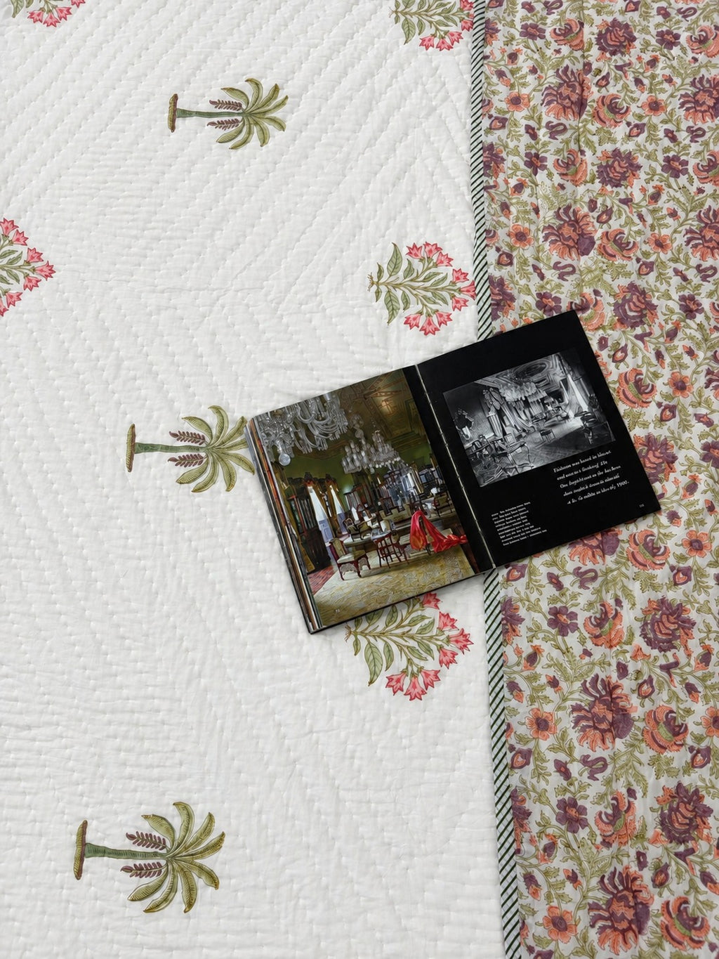 Gulabi palm Quilt