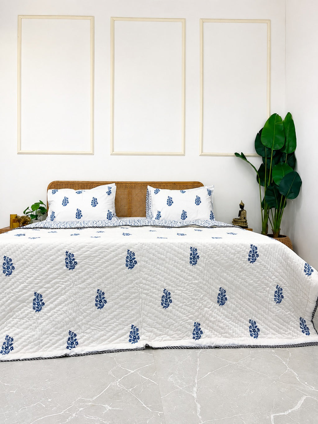 Blue haveli Quilt