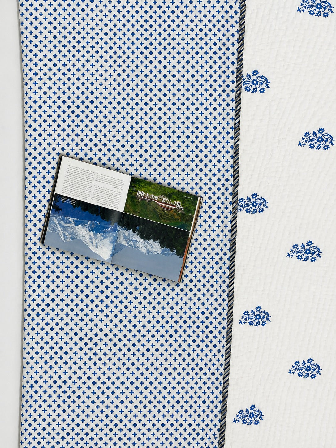 Blue haveli Quilt