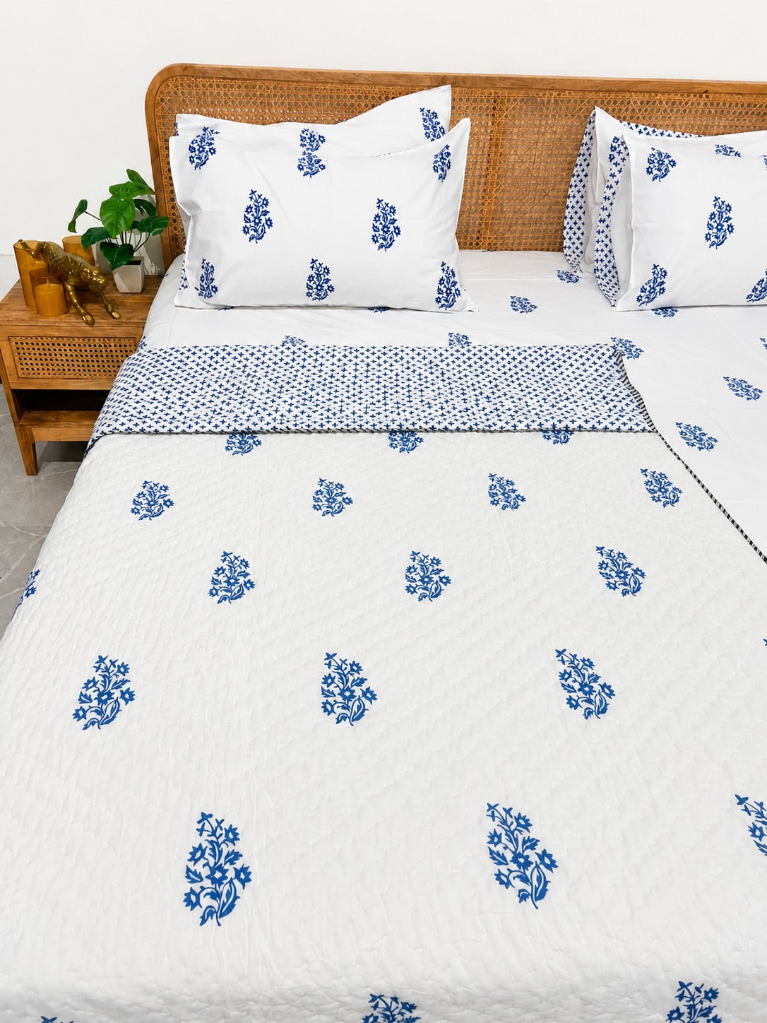 Blue haveli Quilt
