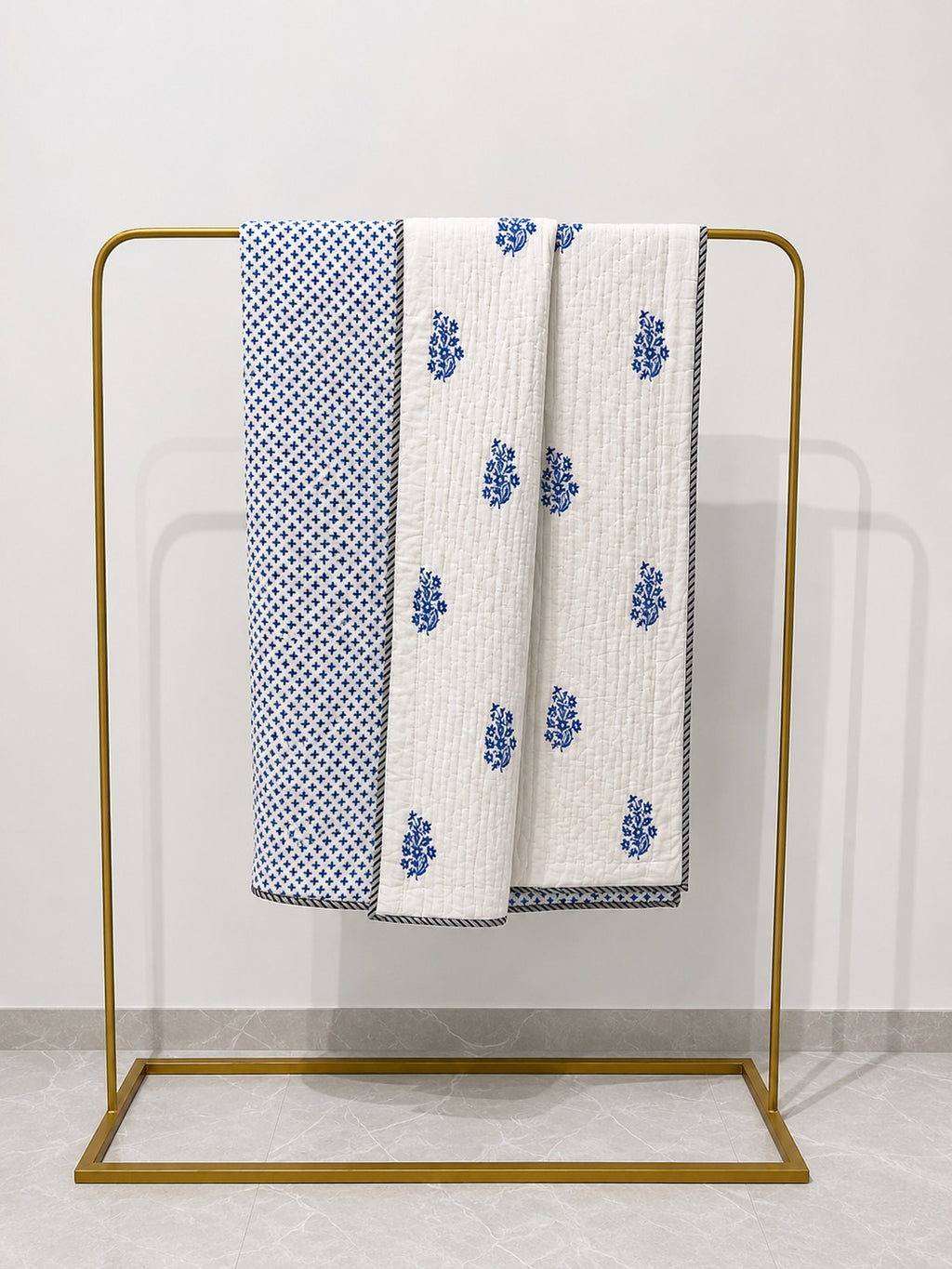 Blue haveli Quilt