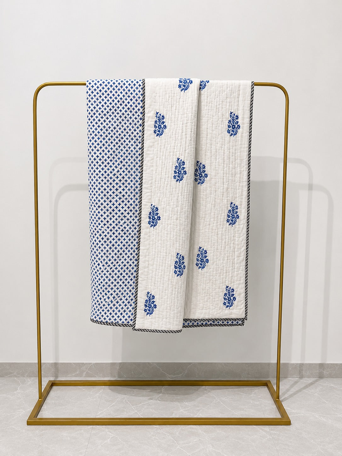 Blue haveli Quilt