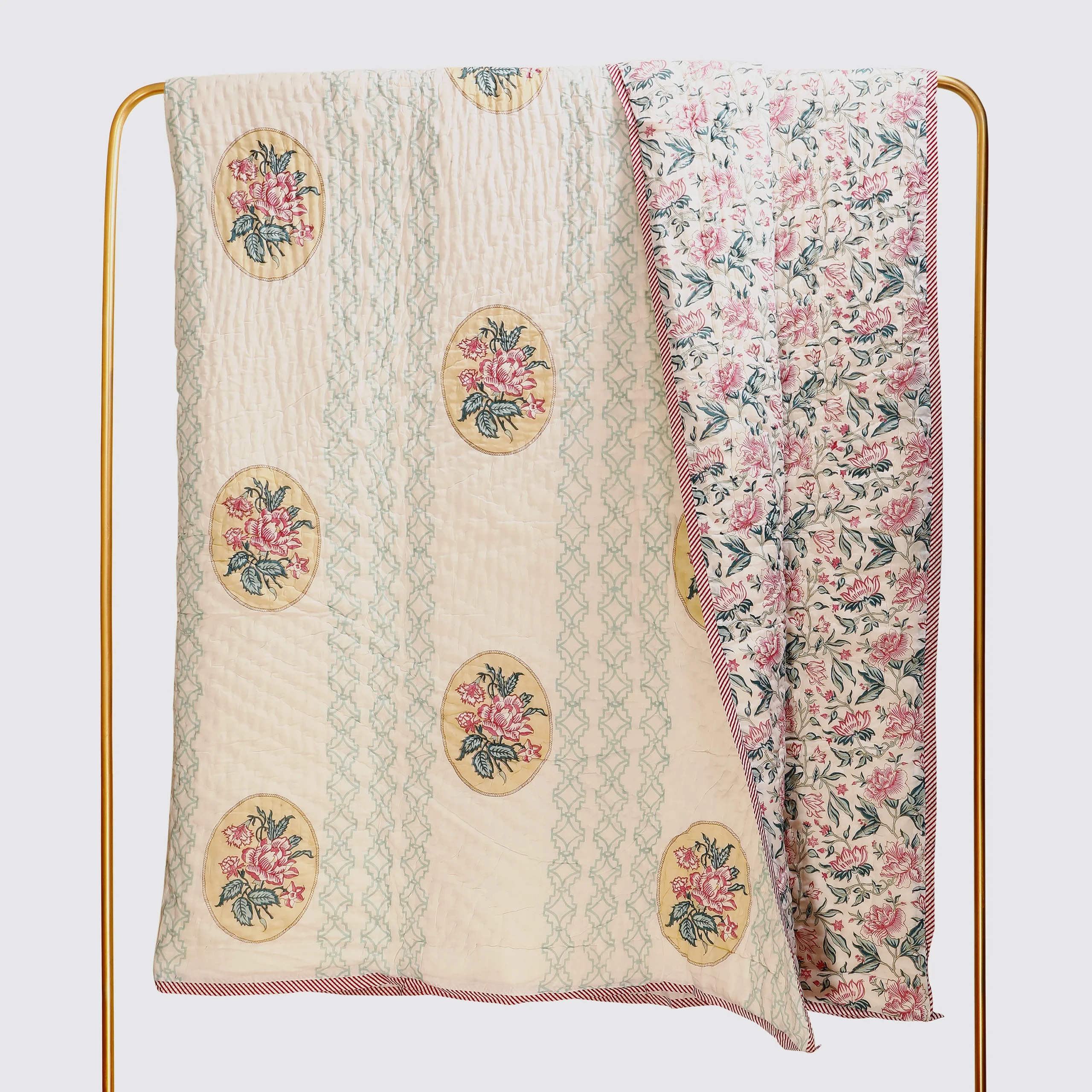 Rustic Rose Quilt Single - Image 5