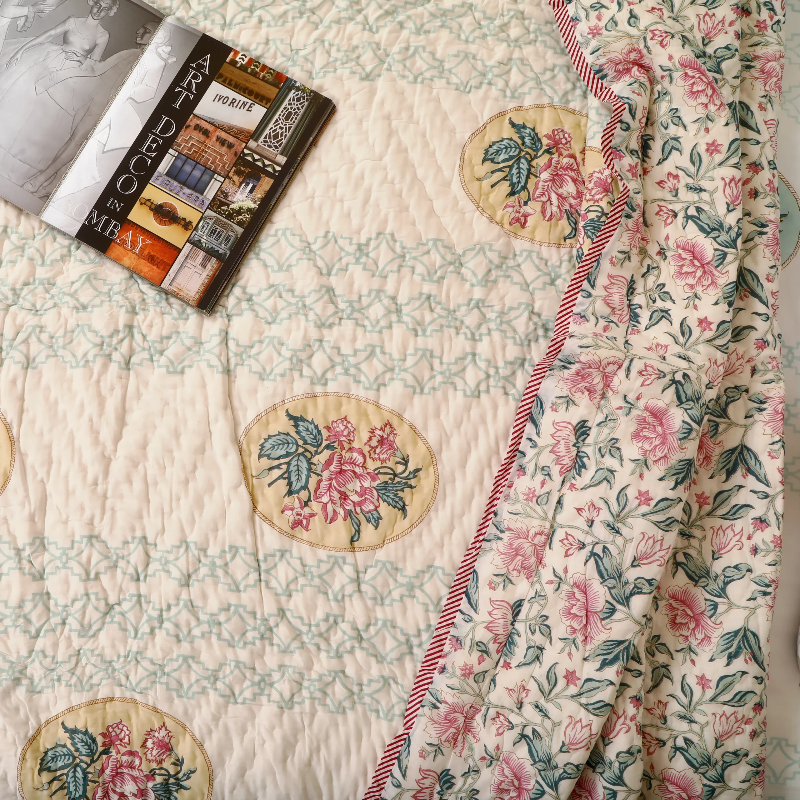 Rustic Rose Quilt Single - Image 4