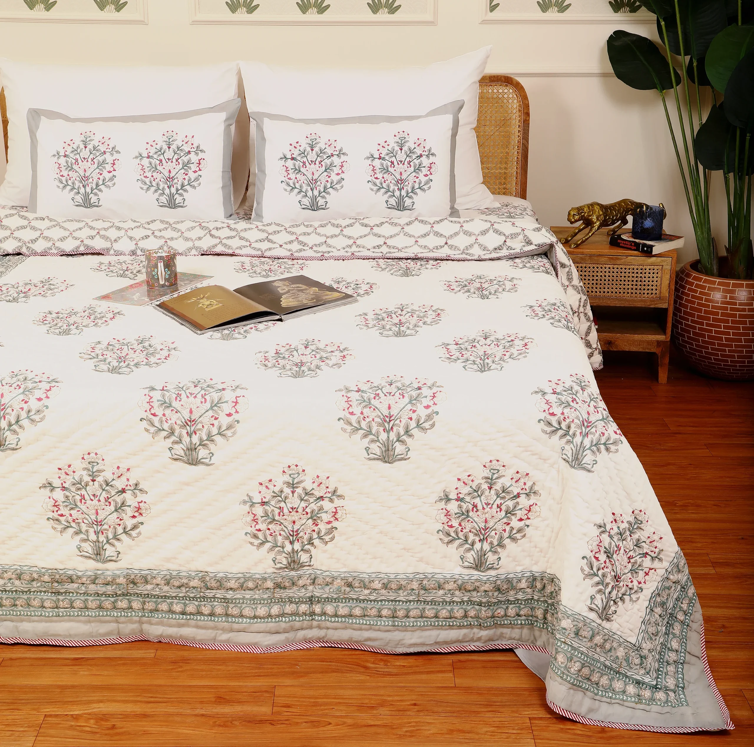 Amer Guldasta Handblock Quilt