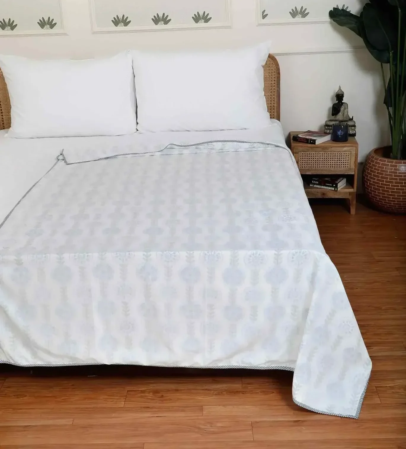 Mehr Rows Mulmul Dohar Single Pair of 2