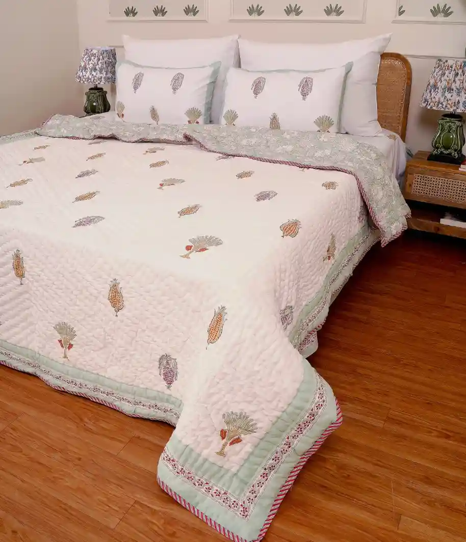 Palm & Pine Quilt King - Image 2