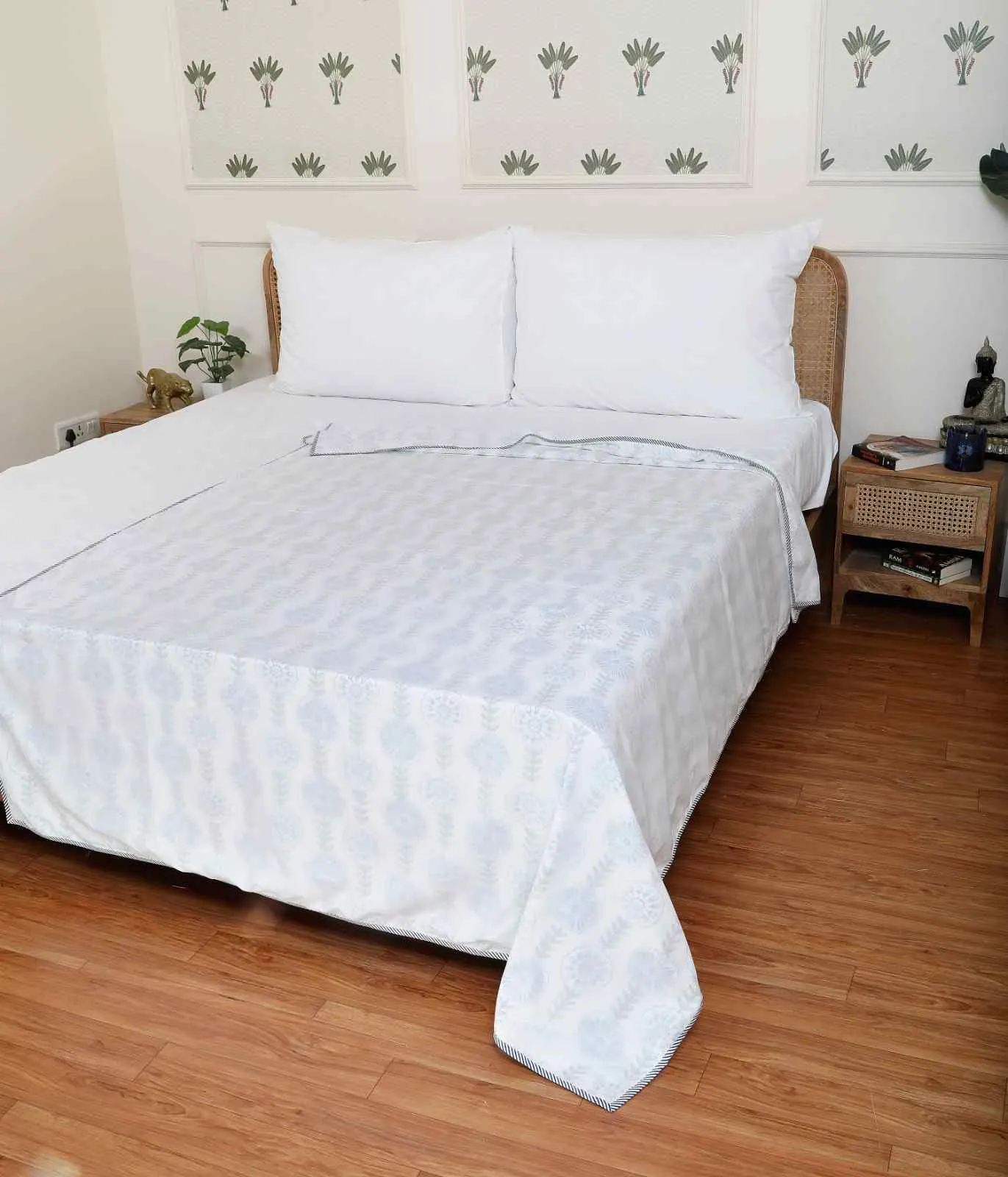 Mehr Rows Mulmul Dohar Single Pair of 2 - Image 2