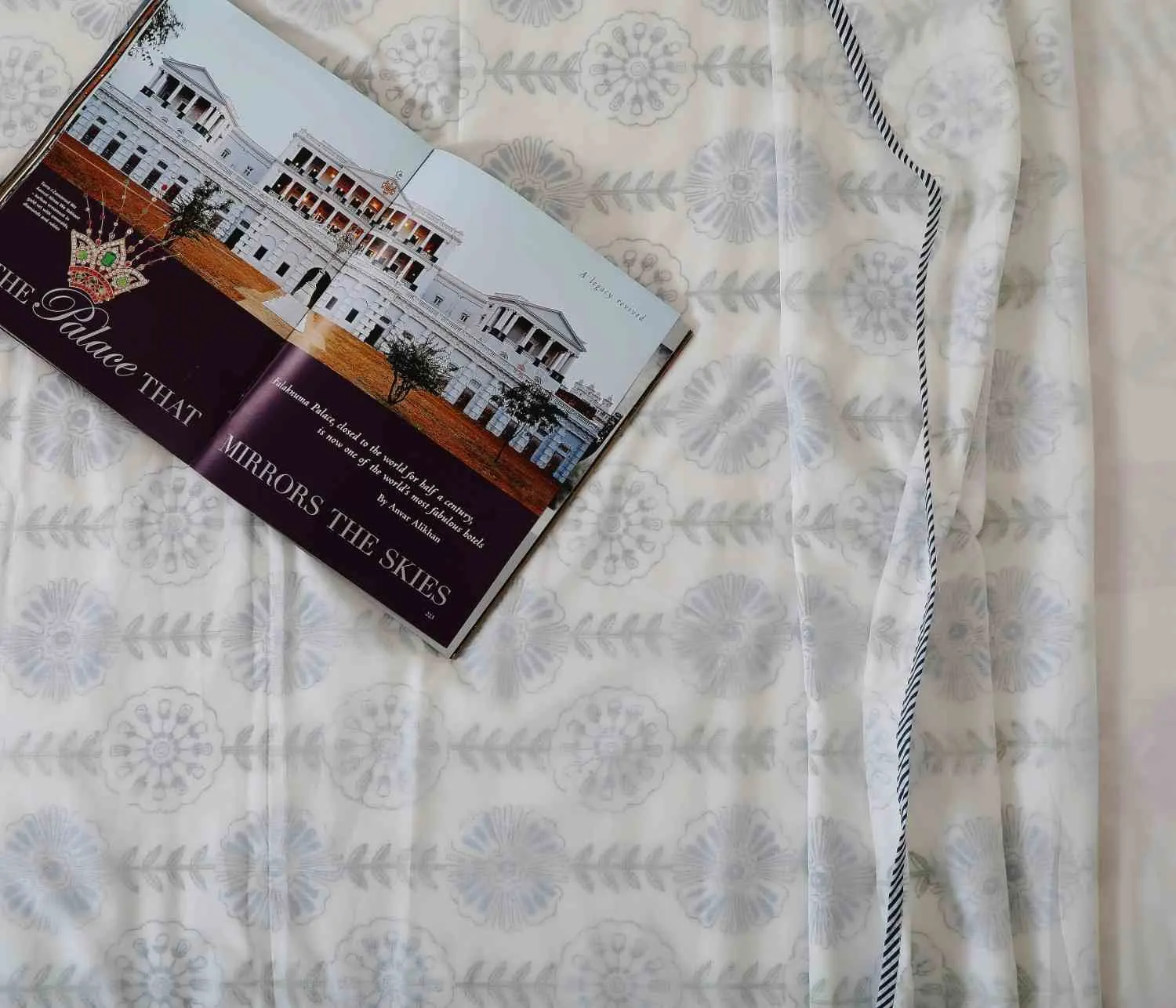 Mehr Rows Mulmul Dohar Single Pair of 2 - Image 3