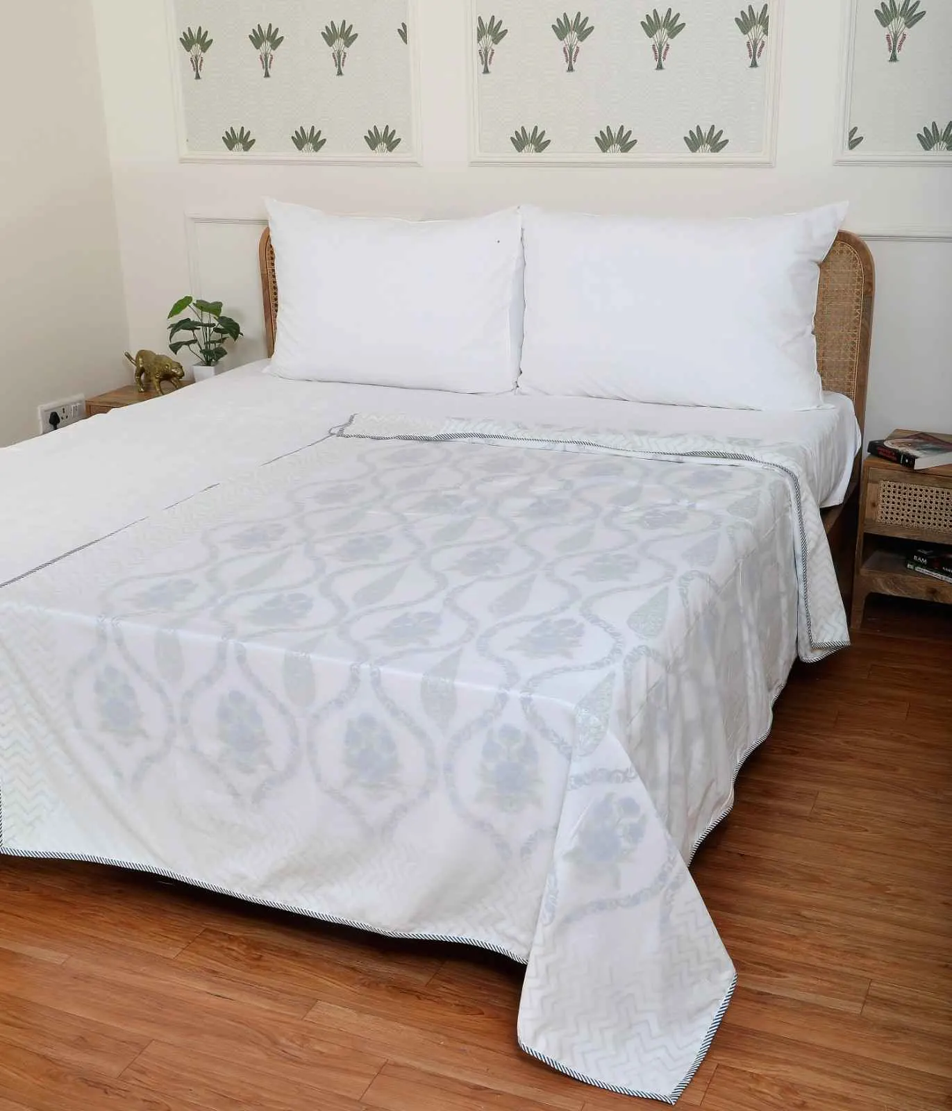 Shaahi Boota  Mulmul Dohar Single Pair of 2 - Image 2