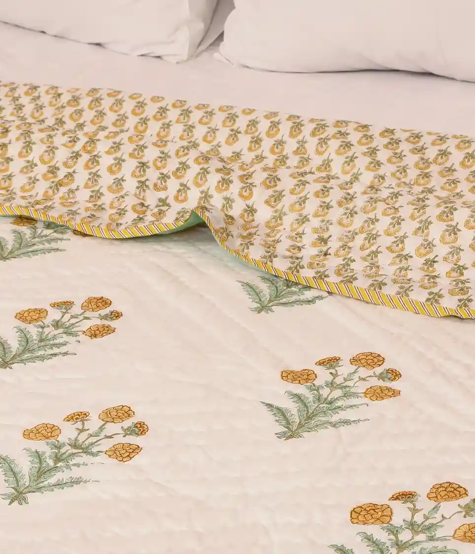 Marigold Mystic Quilt  King - Image 2