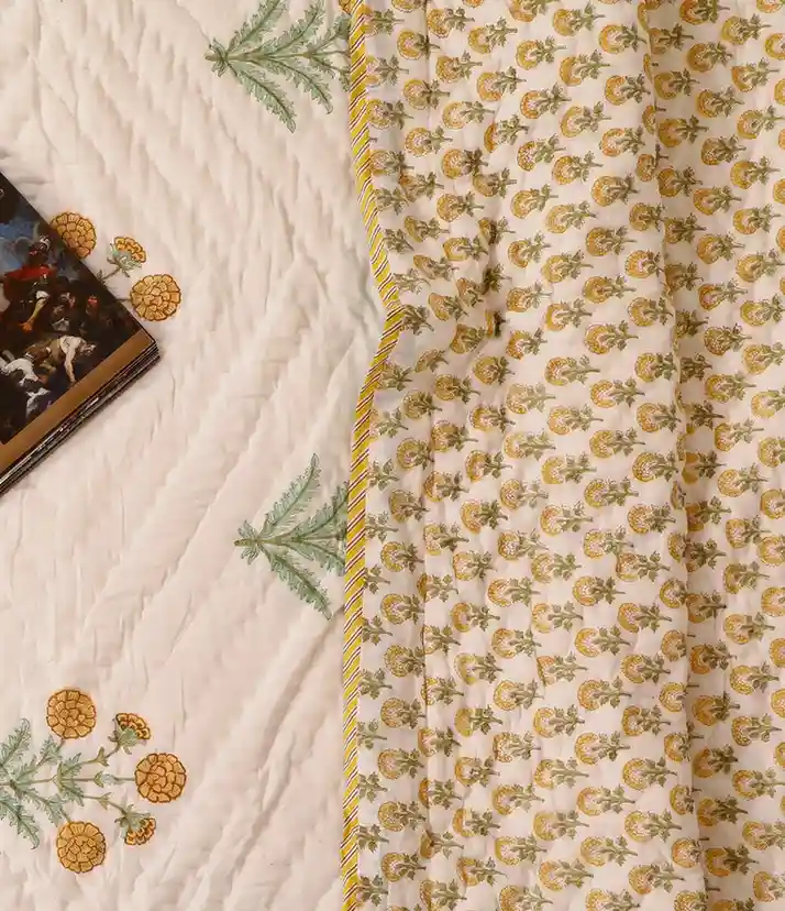 Marigold Mystic Quilt  King - Image 3