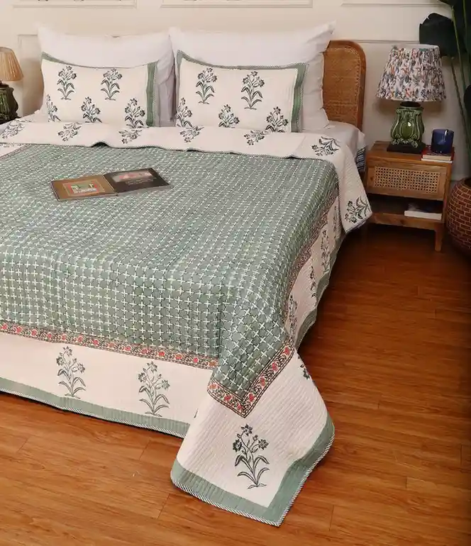 Quilted Bedcover King - Image 3