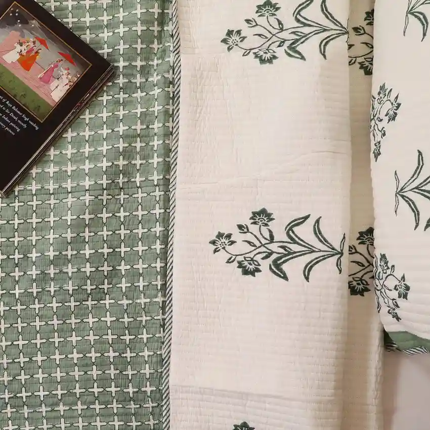 Quilted Bedcover King - Image 4