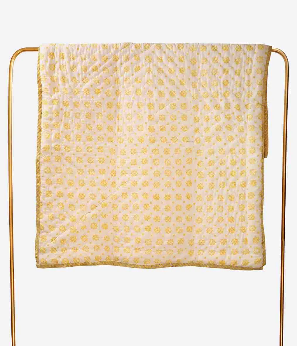 Toto Tribe Handblock Baby Quilt - Image 4