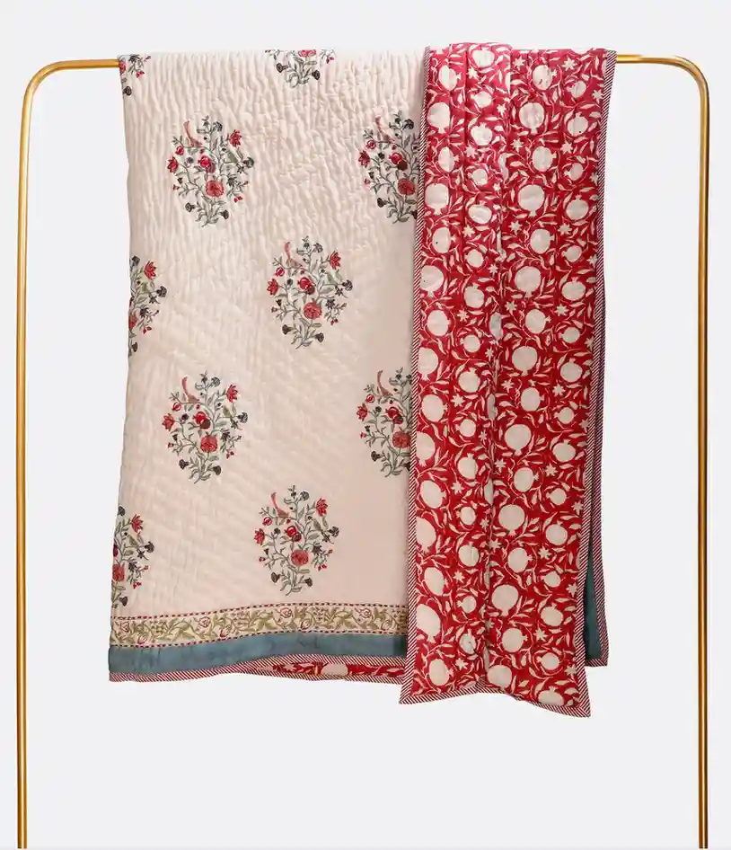 Mughal Songbird  Quilt King - Image 4