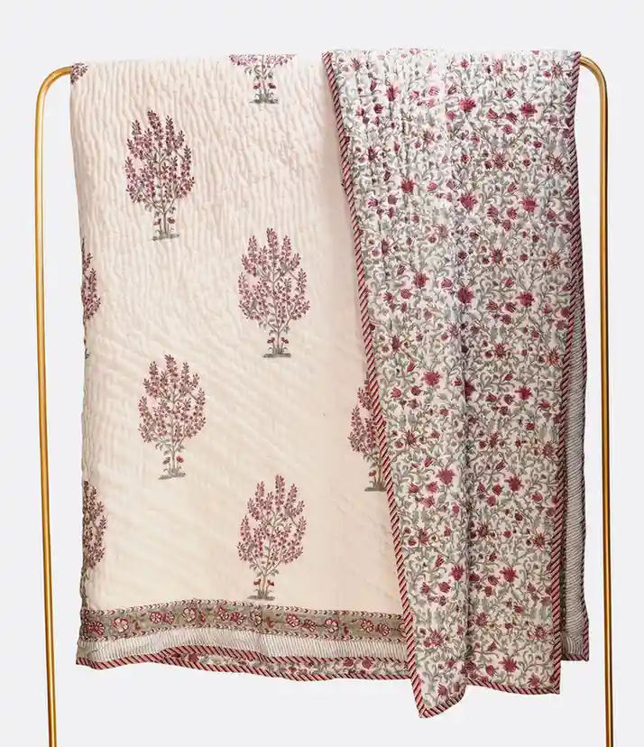 Pink Perch  Quilt King - Image 4