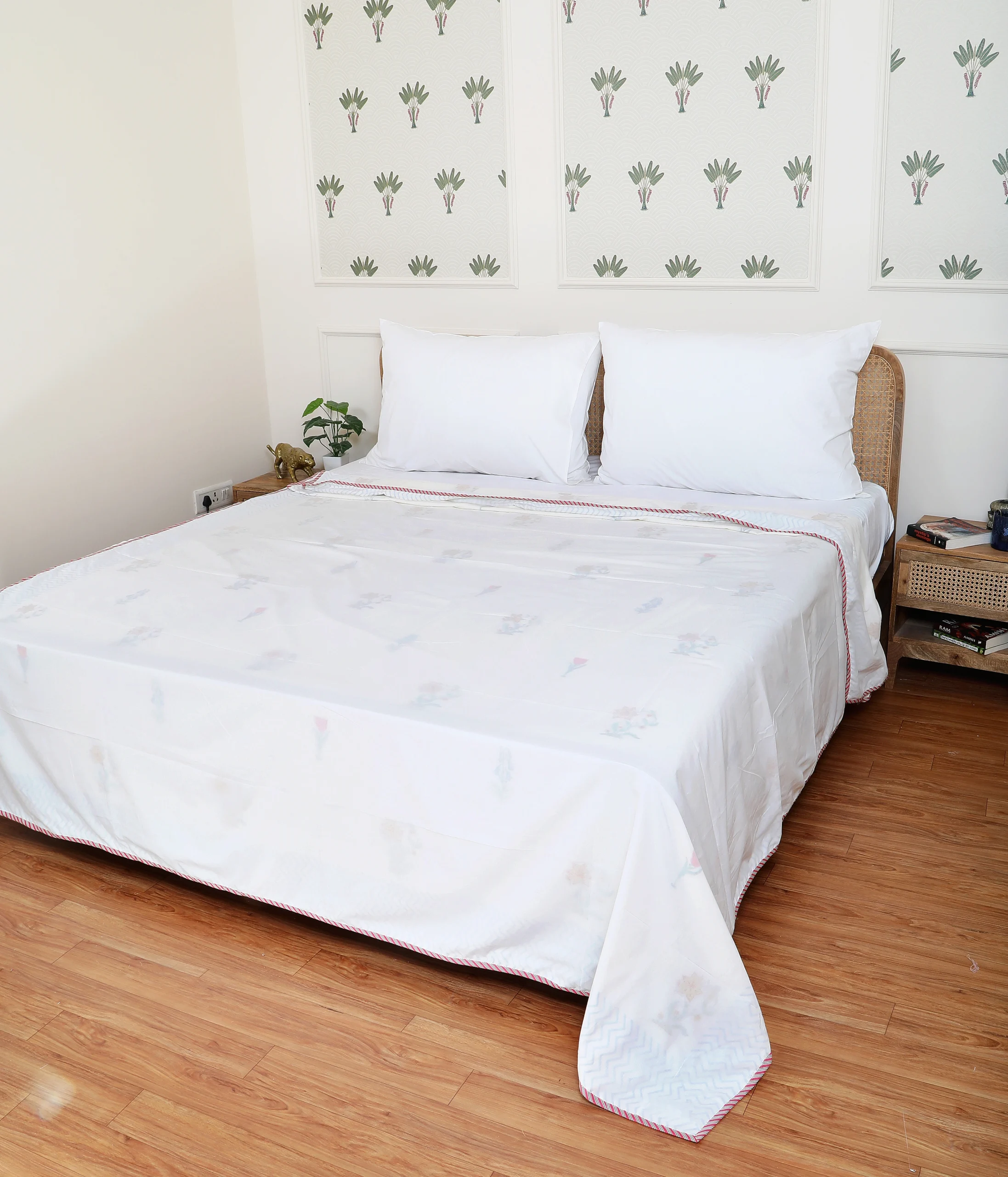 Blush Breeze Mulmul Dohar King - Image 2