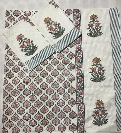 Lotus Bagh Bath Towel Set