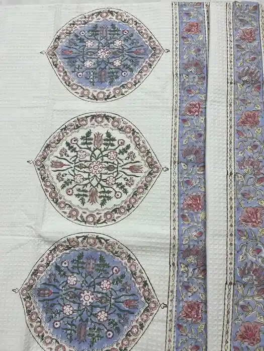 Baradari Bloom Bath Towel - Image 3