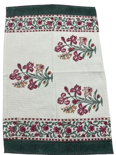 Magenta Bloom Hand Towel