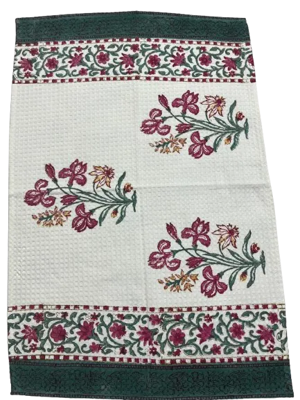 Magenta Bloom Hand Towel