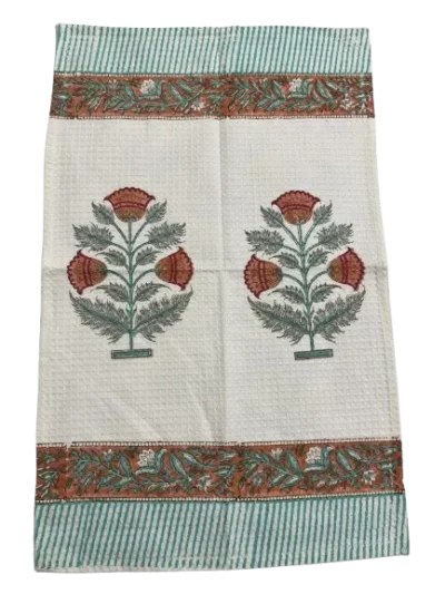 Crimson Petal Hand Towel
