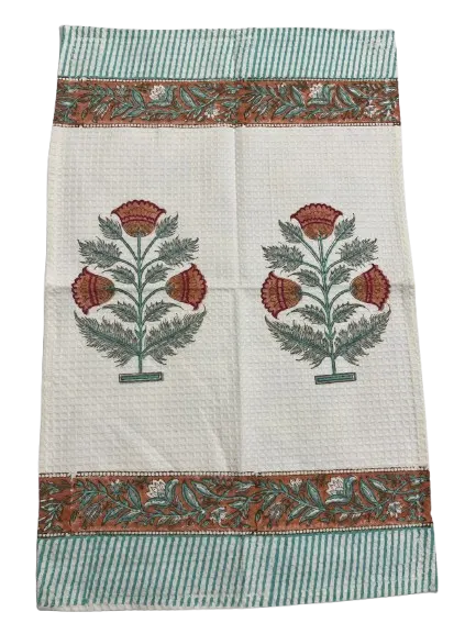 Crimson Petal Hand Towel