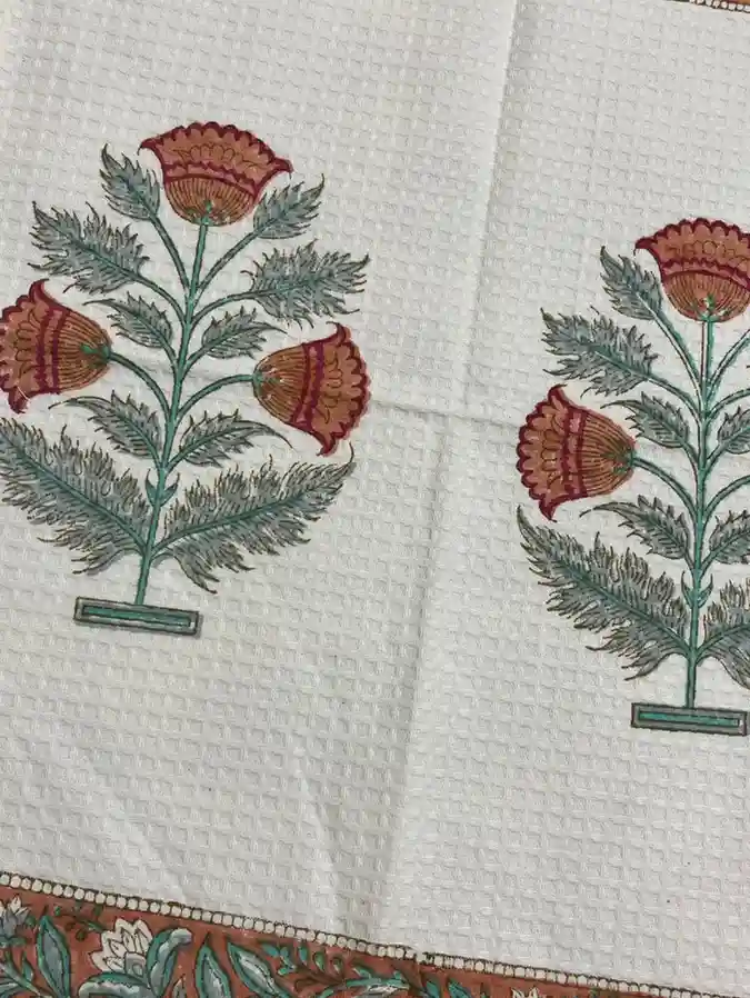 Crimson Petal Hand Towel - Image 2