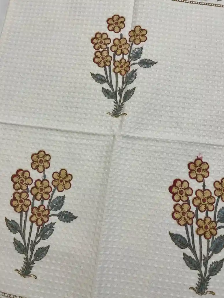 Flavia Handblock Hand Towel - Image 2