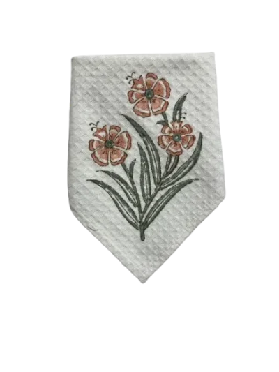 Blossom Waffle Face Towel