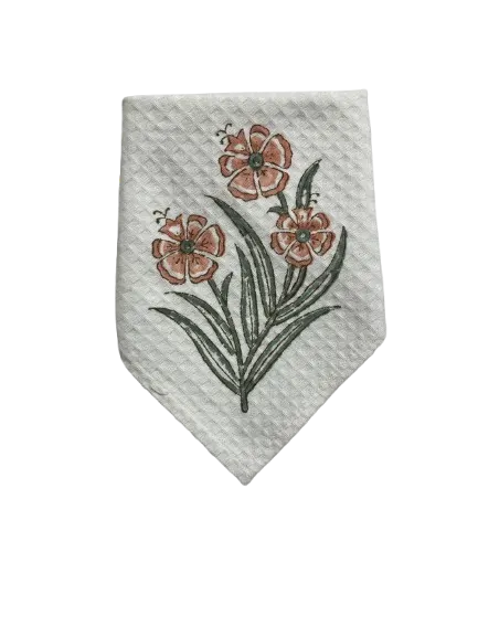 Blossom Waffle Face Towel