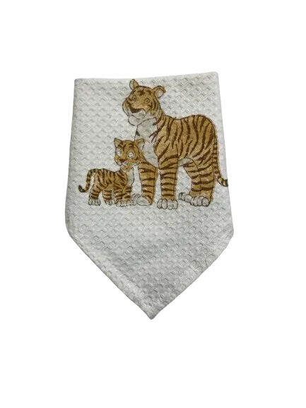 Little Roar Waffle Towel
