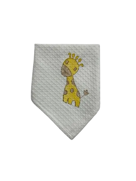 Tiny Spots Waffle Face Towel