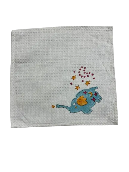 Tiny Spots Waffle Face Towel - Image 2