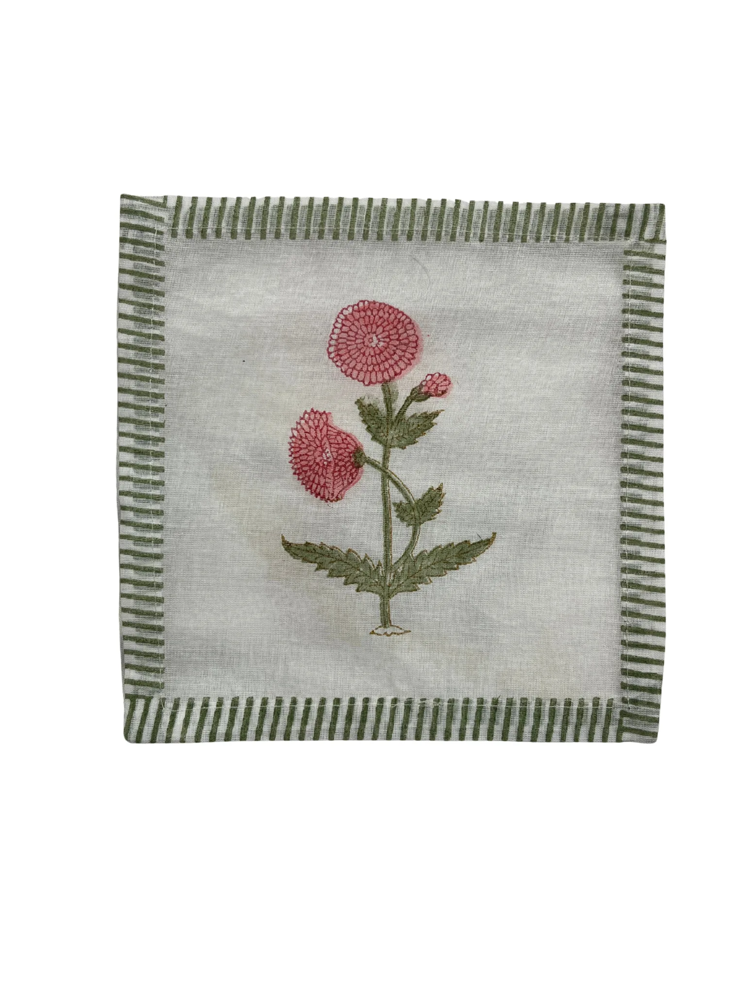 Pink Poppy Coaster Set - Image 3