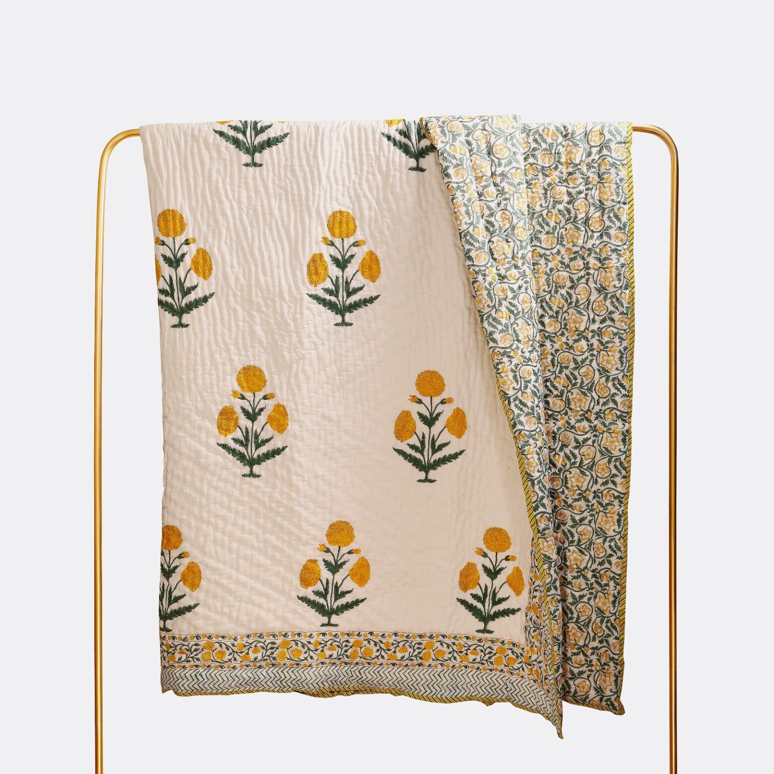 Basanti Phool Quilt Single - Image 4