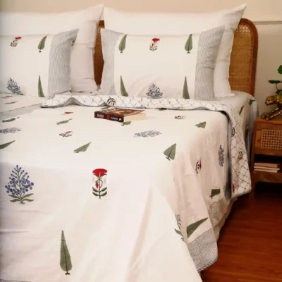 Fields of Cypress  Flannel Dohar King