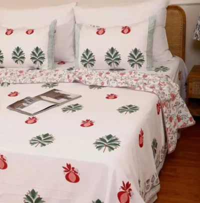 Gul-E-Anar Flannel Dohar King