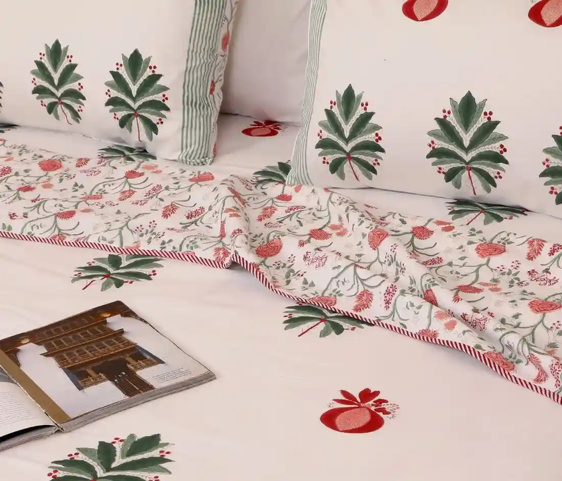 Gul-E-Anar Flannel Dohar King - Image 4