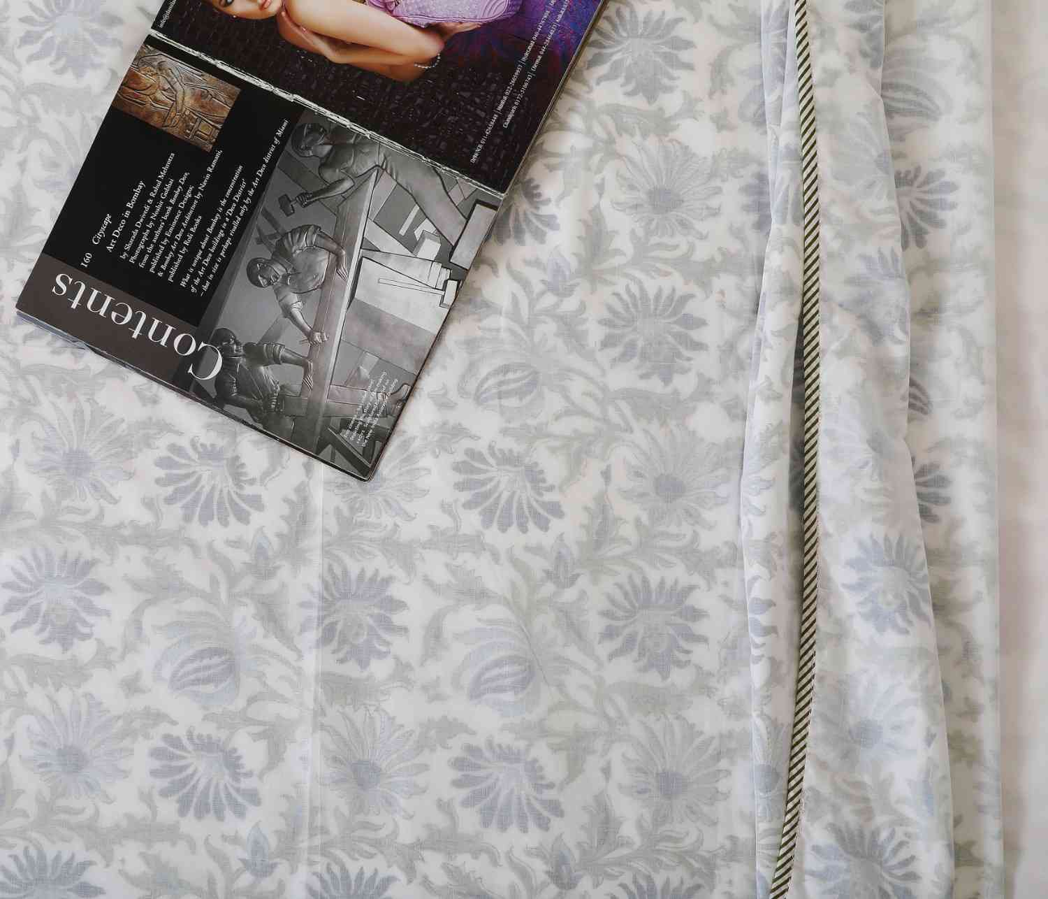 Pakeezah Gul Mulmul Dohar Single Pair of 2 - Image 4