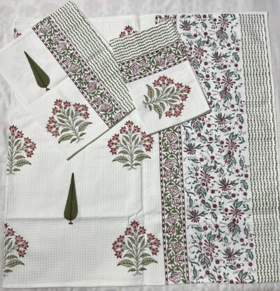 Gulistan Handblock Towel Set