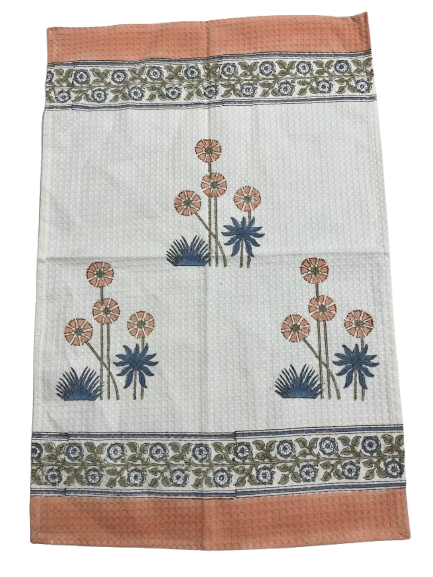 Elin Handblock Towel