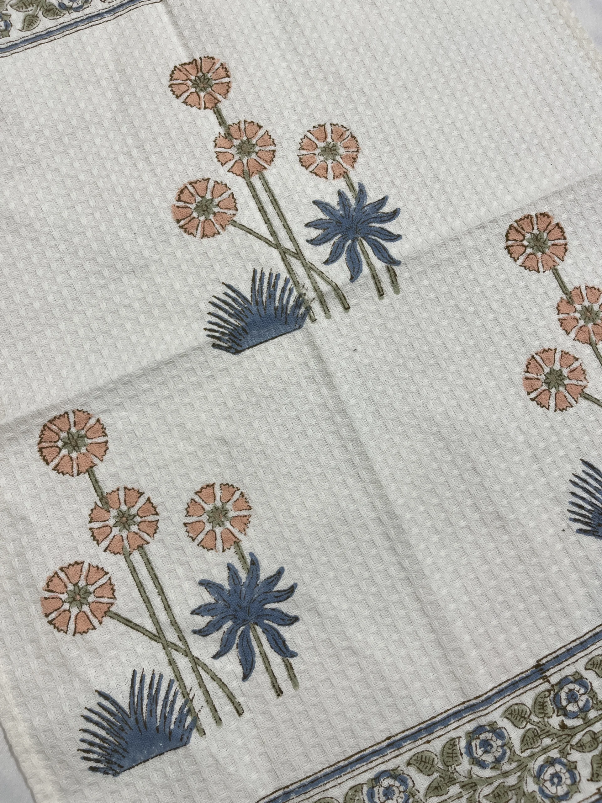 Elin Handblock Towel - Image 3