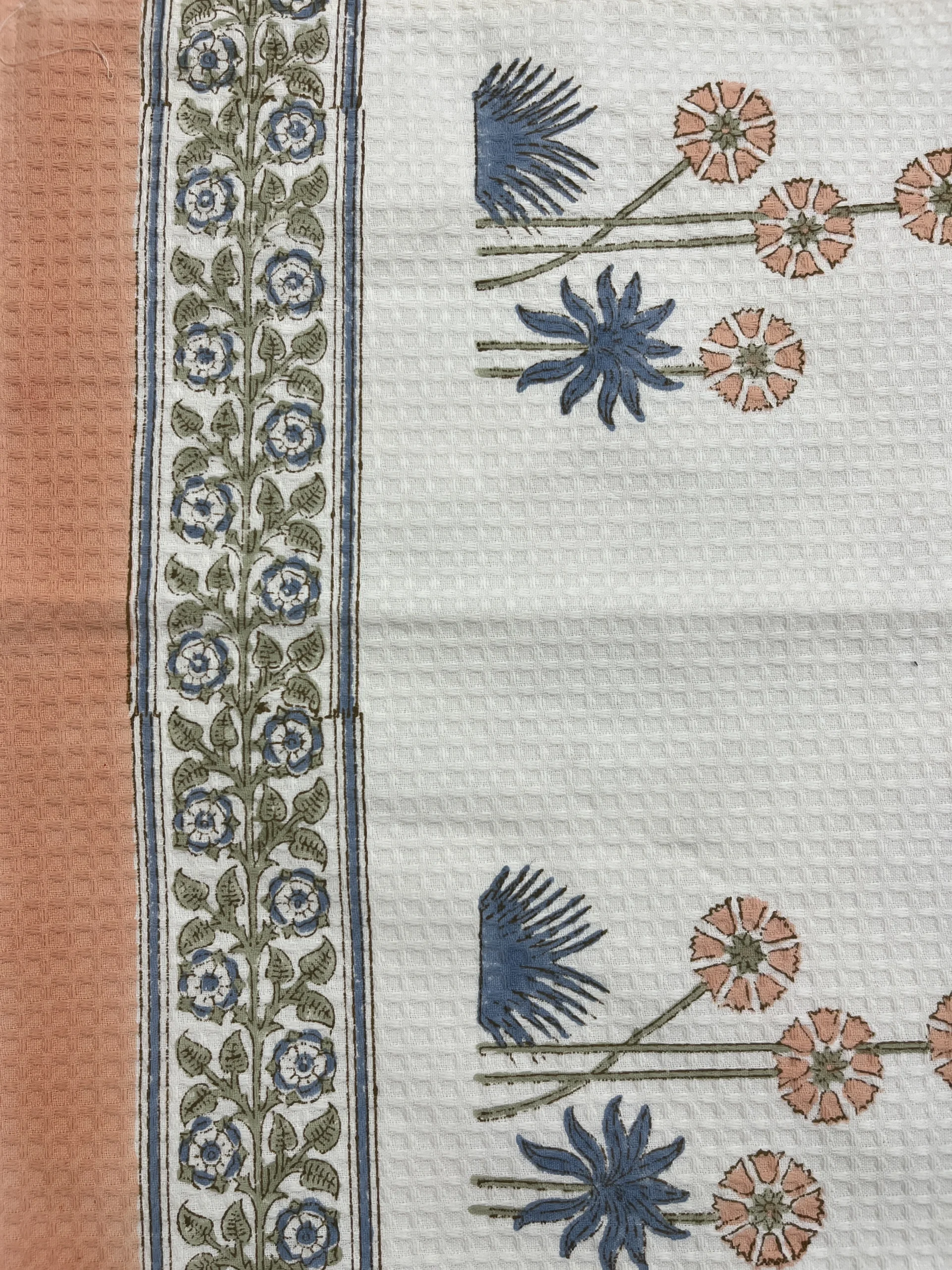 Elin Handblock Towel - Image 2