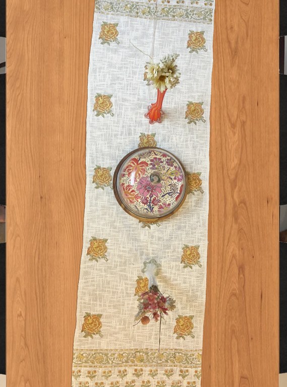 Rangmanch Handloom Table Runner - Image 2