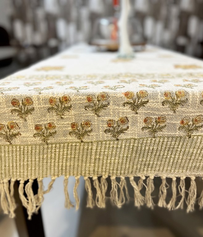 Rangmanch Handloom Table Runner - Image 3