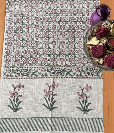 Gulzari Handloom Table Runner